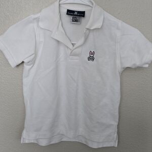 Psycho Bunny White Polo Shirt Classic Cotton Blend